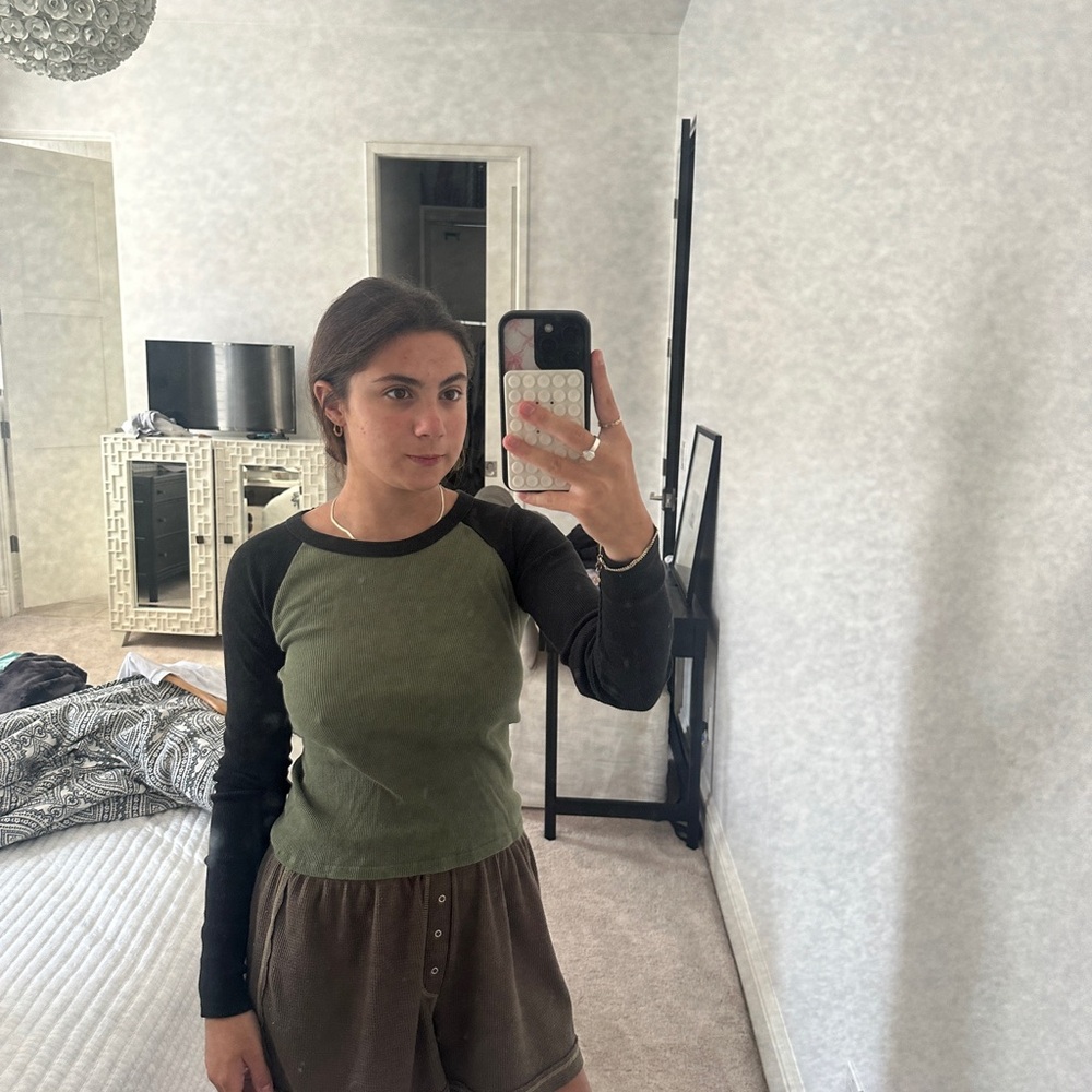 Brandy mellville two tone long sleeve